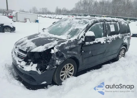 2013 Dodge Grand Caravan Sxt из США, поврежденный, VIN 2C4RDGCG8DR686183